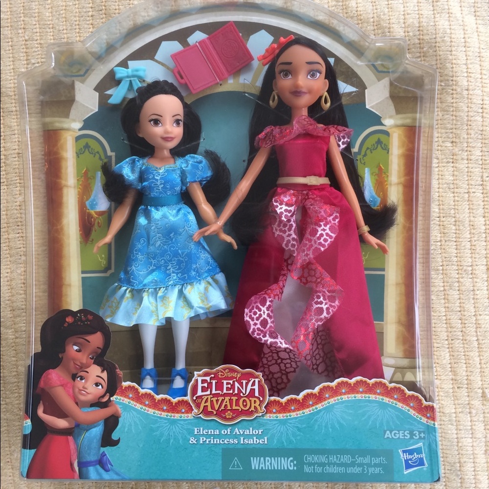 Disney Elena of avalor and princess Isabel doll